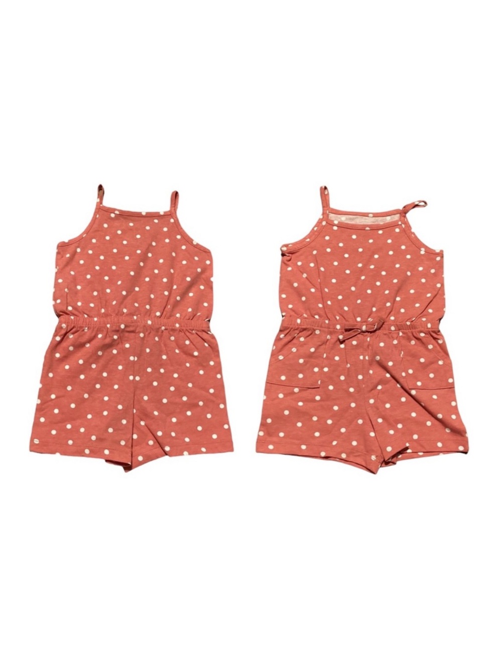 Wonder Nation Spaghetti Strap Rompers - Picture 11 of 12